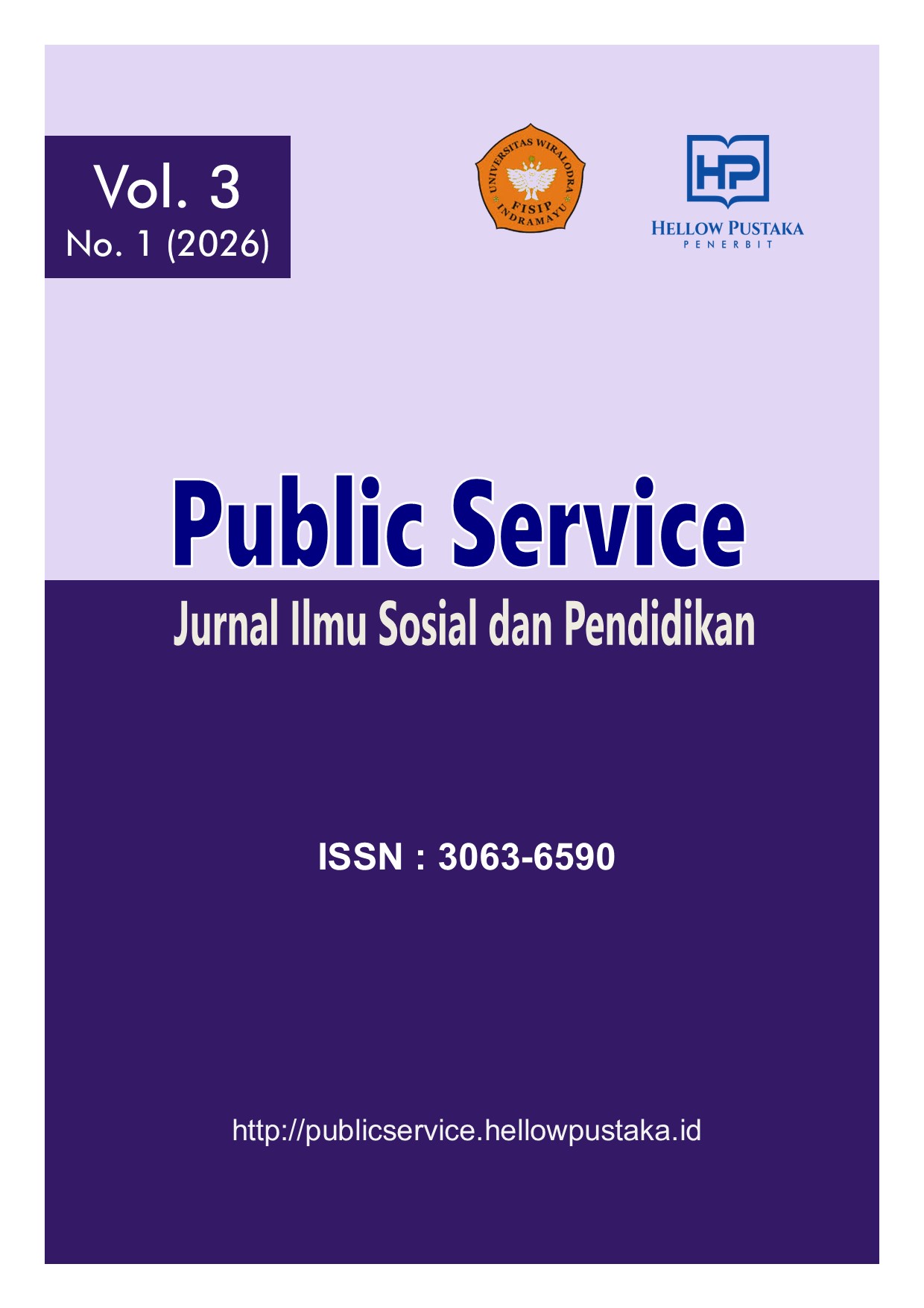 					View Vol. 3 No. 1 (2026)
				